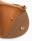 Amber Leather Poop Bag - BONDIR