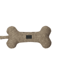 Vintage Bark Tweed Squeaky Bone Dog Toy - BONDIR