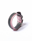 Slim Flamingo Leather Collar