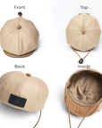 Obine Dog Newsboy Cap