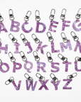 Fuchsia Initial Tag - BONDIR